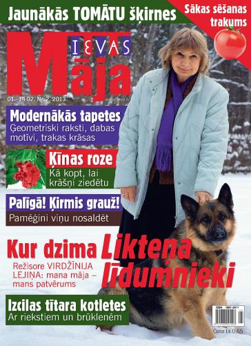 IEVAS MĀJA Nr. 2 2013