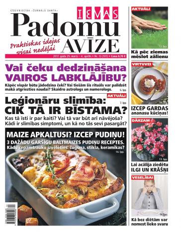 IEVAS PADOMU AVĪZE Nr. 13 2017