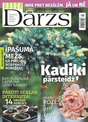 IEVAS DĀRZS Nr. 1 2018