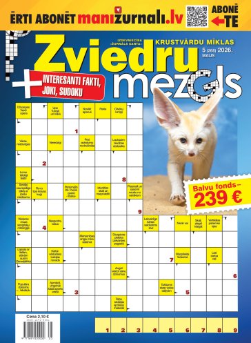 ZVIEDRU MEZGLS Nr. 5 2026