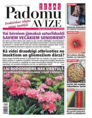 IEVAS PADOMU AVĪZE Nr. 20 2026