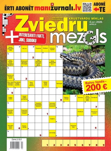 ZVIEDRU MEZGLS Nr. 4 2026