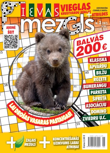 IEVAS MEZGLS Nr. 3 2026