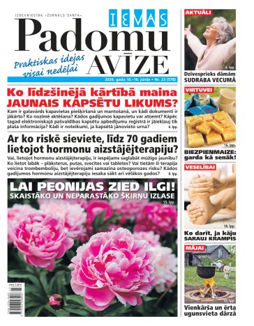 IEVAS PADOMU AVĪZE Nr. 23 2026