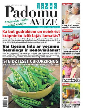 IEVAS PADOMU AVĪZE Nr. 26 2026