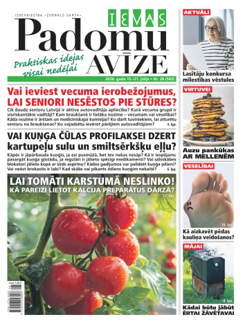 IEVAS PADOMU AVĪZE Nr. 28 2026