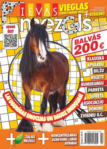 IEVAS MEZGLS Nr. 1 2026