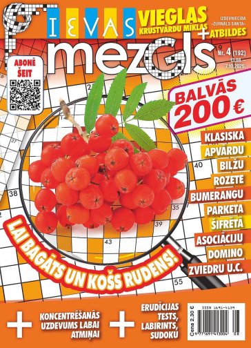 IEVAS MEZGLS Nr. 4 2025