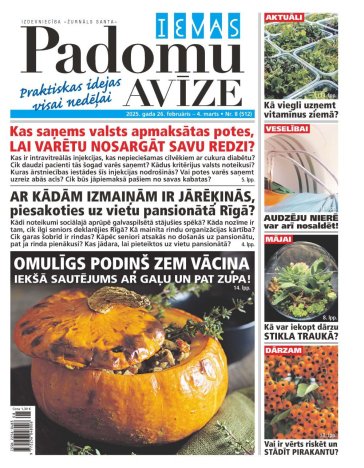 IEVAS PADOMU AVĪZE Nr. 8 2025