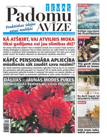 IEVAS PADOMU AVĪZE Nr. 35 2025
