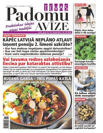IEVAS PADOMU AVĪZE Nr. 36 2025