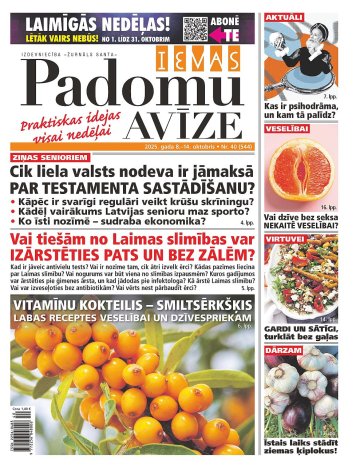 IEVAS PADOMU AVĪZE Nr. 40 2025