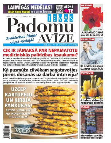 IEVAS PADOMU AVĪZE Nr. 41 2025