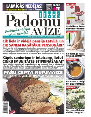 IEVAS PADOMU AVĪZE Nr. 43 2025