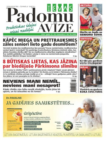 IEVAS PADOMU AVĪZE Nr. 45 2025