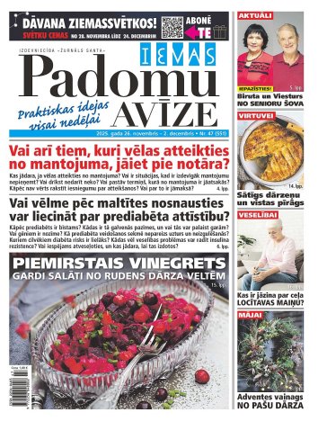 IEVAS PADOMU AVĪZE Nr. 47 2025