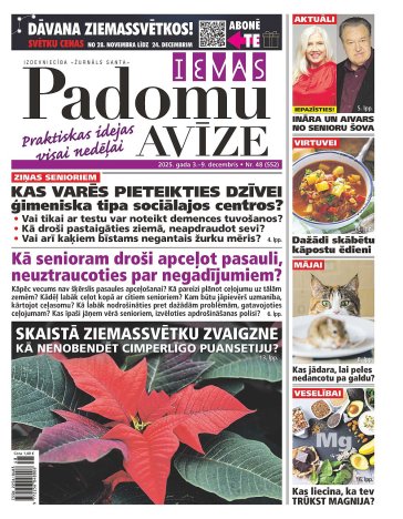IEVAS PADOMU AVĪZE Nr. 48 2025