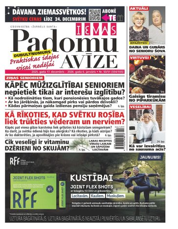 IEVAS PADOMU AVĪZE Nr. 50/51 2025
