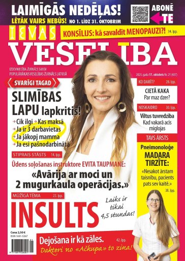 IEVAS VESELĪBA Nr. 21 2025