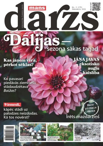 MANS DĀRZS Nr. 2 2026