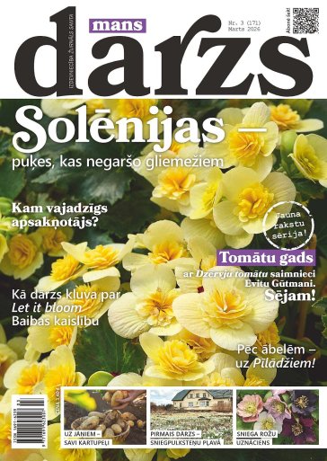 MANS DĀRZS Nr. 3 2026