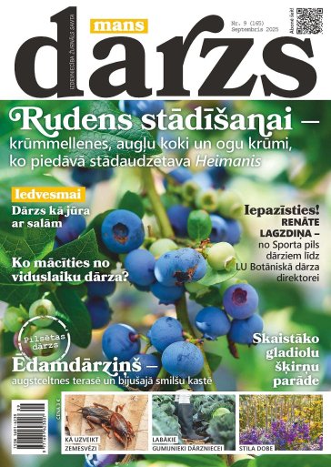 MANS DĀRZS Nr. 9 2025