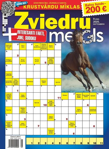 ZVIEDRU MEZGLS Nr. 9 2025