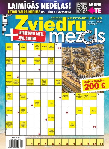 ZVIEDRU MEZGLS Nr. 10 2025
