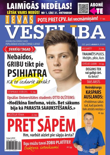 IEVAS VESELĪBA Nr. 20 2025