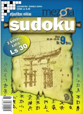 MEZGLA SUDOKU — Nr. 09