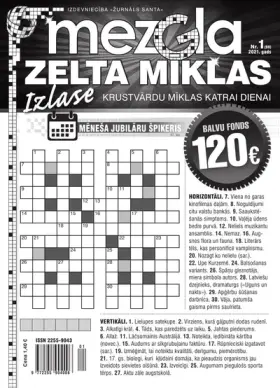 MEZGLA ZELTA MĪKLAS — Nr. 01