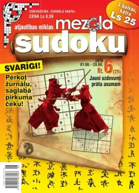 MEZGLA SUDOKU — Nr. 06