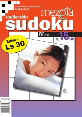 MEZGLA SUDOKU — Nr. 15