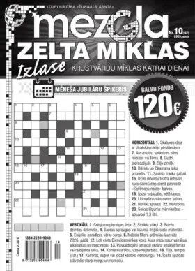 MEZGLA ZELTA MĪKLAS — Nr. 10