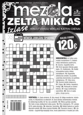 MEZGLA ZELTA MĪKLAS — Nr. 02