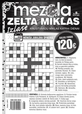 MEZGLA ZELTA MĪKLAS — Nr. 08