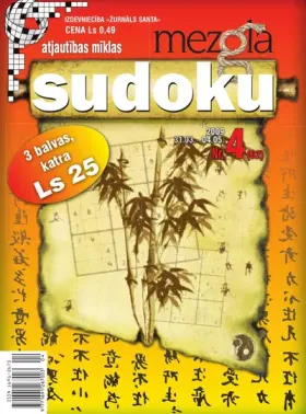 MEZGLA SUDOKU — Nr. 04