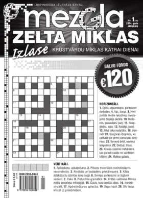 Mezgla Zelta Mīklas — Nr. 01