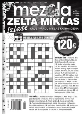 MEZGLA ZELTA MĪKLAS — Nr. 05