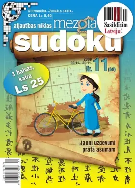 MEZGLA SUDOKU — Nr. 11
