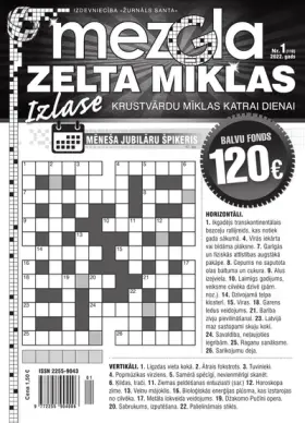 MEZGLA ZELTA MĪKLAS — Nr. 01