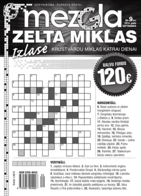 Mezgla Zelta Mīklas — Nr. 09