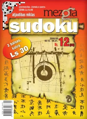 MEZGLA SUDOKU — Nr. 12