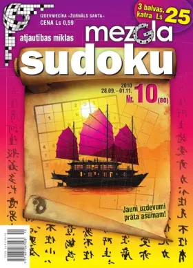 MEZGLA SUDOKU — Nr. 10