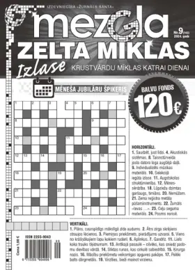 MEZGLA ZELTA MĪKLAS — Nr. 09