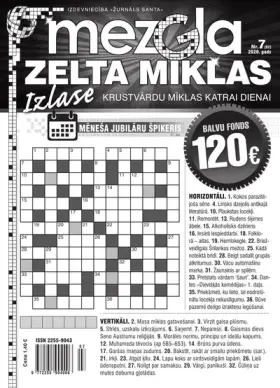 MEZGLA ZELTA MĪKLAS — Nr. 07
