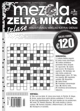Mezgla Zelta Mīklas — Nr. 03