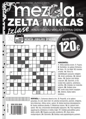 MEZGLA ZELTA MĪKLAS — Nr. 04