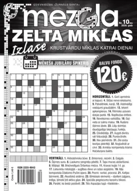 MEZGLA ZELTA MĪKLAS — Nr. 10