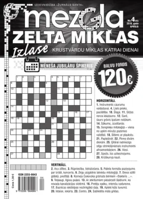 MEZGLA ZELTA MĪKLAS — Nr. 04